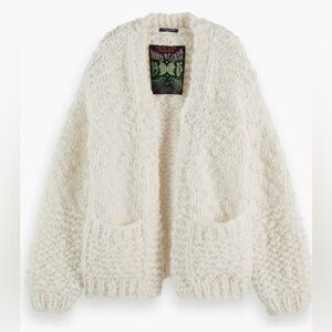 Scotch & Soda Hand Knit Wool Blend
Cardigan